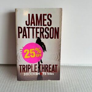 Triple Threat (3 BookShots Thrillers) By James Patterson Paperback Book
